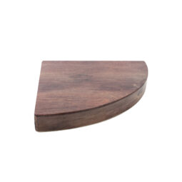 M1512TR-WN - Melamine Quarter Oval Riser - Walnut