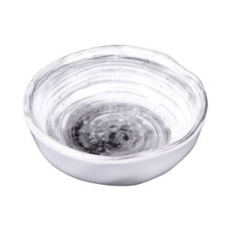D3141R-BD - Melamine Round Bowl - Black Design