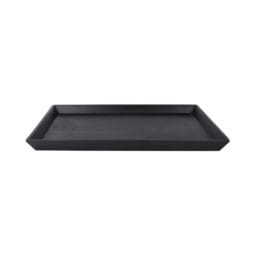 JW5216-B - Melamine Rectangular Tray - Black