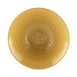 D1005RR-OO - Melamine Bowl - Aubergine Matte Finish Outside/Olive Oil Gloss Finish Inside