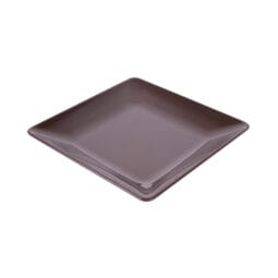 D1111SQ-AUB - Melamine Square Plate - Aubergine
