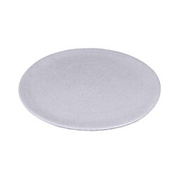 RT12R-GS - Melamine Round Plate - Granite Stone