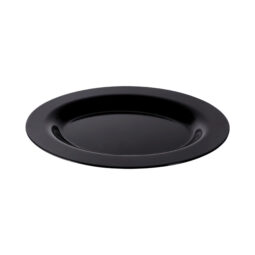 M18OV-B - Melamine Wide Rim Oval Platter - Black