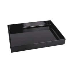 M12152-B - Melamine Rectangular Bin - Black
