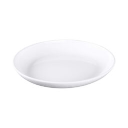 M1513OV-NW - Melamine Oval Coupe Platter - White