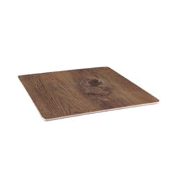 M10-WN - Melamine Square Faux Wood - Walnut