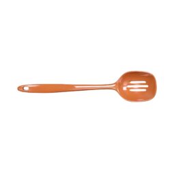 MSP12S-STC - Melamine Slotted Spoon - Sunburn Terra Cotta