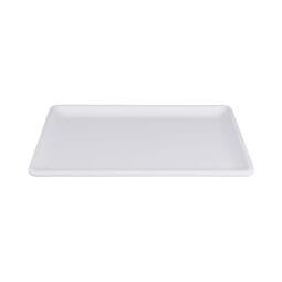 M139RC-W - Melamine Rectangular Serving Platter - White