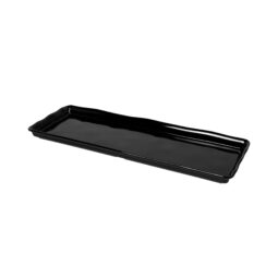 M926-B - Melamine Rectangular Organic Tray - Black