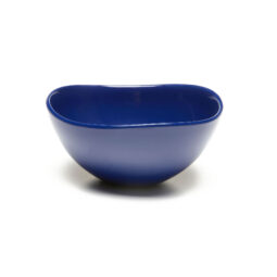 M65OV-BL - Melamine Almost Oval Bowl - Blue