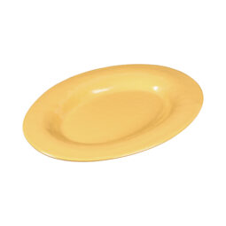 D1013OV-MY - Melamine Oval Platter - Mustard Yellow