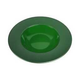 DGB915R-GRG - Melamine Round Past/Soup Bowl - Green Glaze