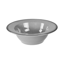 DB8M-G - Melamine Round Crackle Bowl - Gray