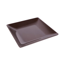 D1313SQ-AUB - Melamine Square Plate - Aubergine