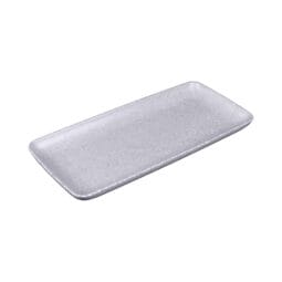 RT146RC-GS - Melamine Rectangular Plate - Granite Stone
