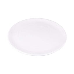RT12R-OW - Melamine Round Plate - Off White