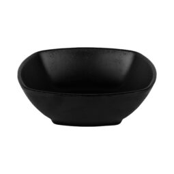 JW1506-B - Melamine Square Bowl - Black