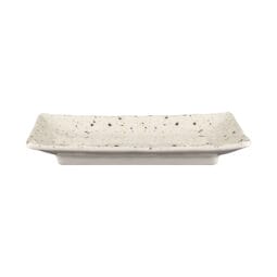 D1061RC-CC - Melamine Rectangular Plate - Chocolate Chip