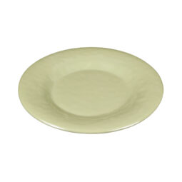 D12P-WWG - Melamine Round Plate - Weeping Willow Green