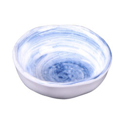 D3141R-ND - Melamine Round Bowl - Navy Design