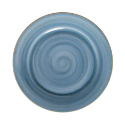 PA1604902912 - 12 1/4" Rolled Edge Plate, Grey Artisan Plate, Brown Artisan Plate, Blue Artisan