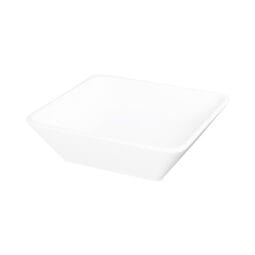 M10SQ-NW - Melamine Square Bowl - White