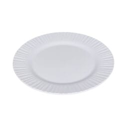 WP-11-RMM-W - 11.25" x .92" H Wide Rim Plate Matte Finish, White, G.E.T. Riva Maris
