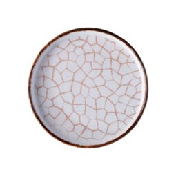 PA133I992812 - Rustic Dinner plate 11 in CRACKED