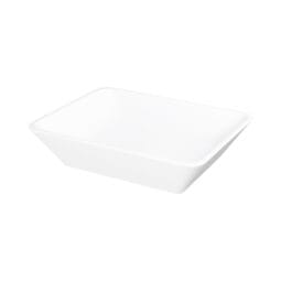 M1210RC-NW - Melamine Rectangular Bowl - White