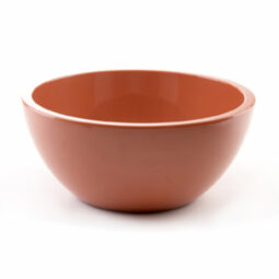 M1225R5-STC - Melamine Round Bowl - Sunburn Terra Cotta