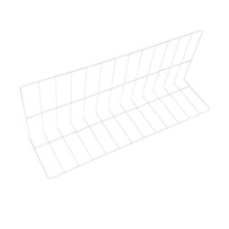 W81230-W - Metal Wire Divider - Vinyl Coated White