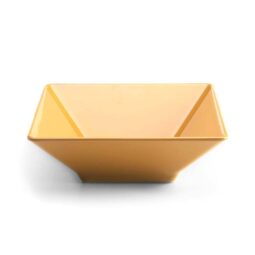 M1212SQ-Y - Melamine Square Bowl - Yellow