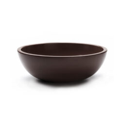 M115R4-AUB - Melamine Round Bowl - Aubergine