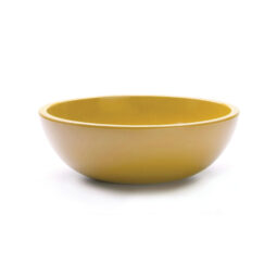M115R4-OO - Melamine Round Bowl - Olive Oil