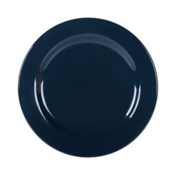 D1075PL-LAP - Melamine Round Rim Plate - Lapis