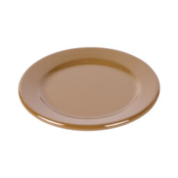 D612PL-TAP - Melamine Round Rim Plate - Tapenade