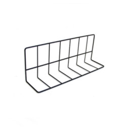 W4616-B - Metal Wire Divider - Vinyl Coated Black
