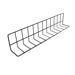 W4630-B - Metal Wire Divider - Vinyl Coated Black