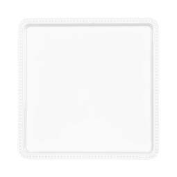 M1010SQ-NW - Melamine Square Tray - White