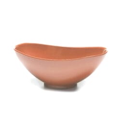 M138OV-STC - Melamine Oval Bowl - Sunburn Terra Cotta