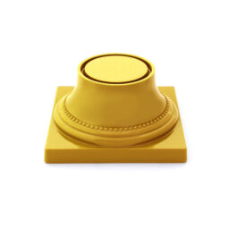 M74P-Y - Melamine Pedestal Base - Yellow