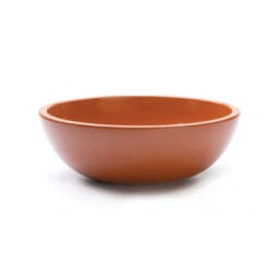 M115R4-STC - Melamine Round Bowl - Sunburn Terra Cotta