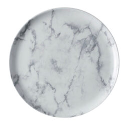PA110F712812 - 11" Porcelain Coupe Plate, 11" x 11" x 0.9" GET. Corona Marble