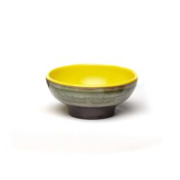 V62-L - Melamine Round Bowl - Lemon