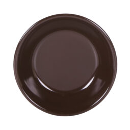 D40M-AUB - Melamine Monkey Dish - Aubergine