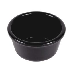 R4SM-B - Melamine Ramekin - Black